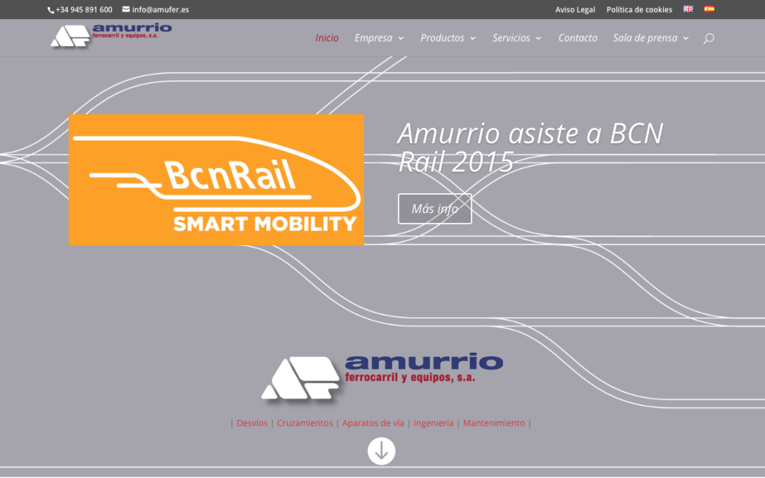 Amurrio presents its new website with a renewed image