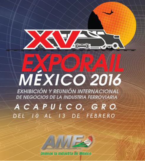 Amurrio participará en Expo Rail México, del 10 al 12 de febrero 2016